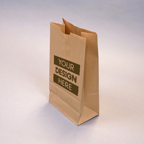 Custom-Printed Natural Kraft 10-lb